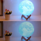 RGB Moon Lamp