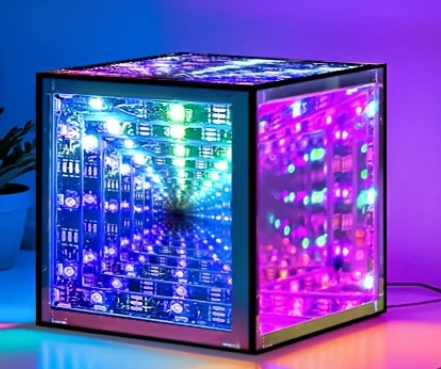 RGB Infinite Mirror