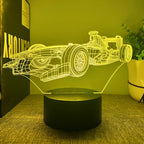 Formula One Night Light - RGB