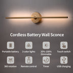 80cm Modern Rechargeable wall sconce.
