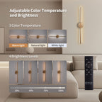 80cm Modern Rechargeable wall sconce.