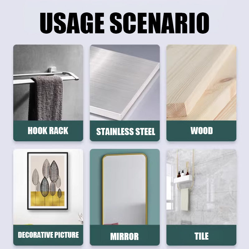 Nail-Free Heavy-Duty Adhesive for Skirting Boards.