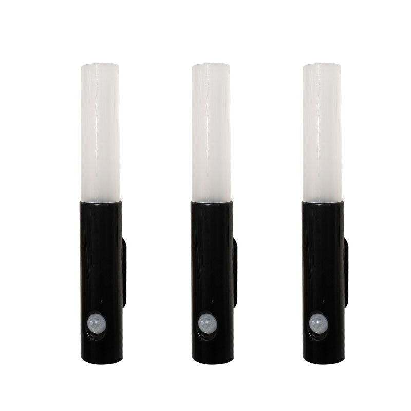set of 3 Black wall lights