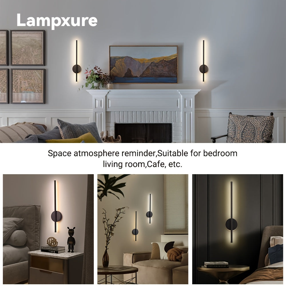 50cm Type-C Rechargeable Wall Light - Modern Minimalist.