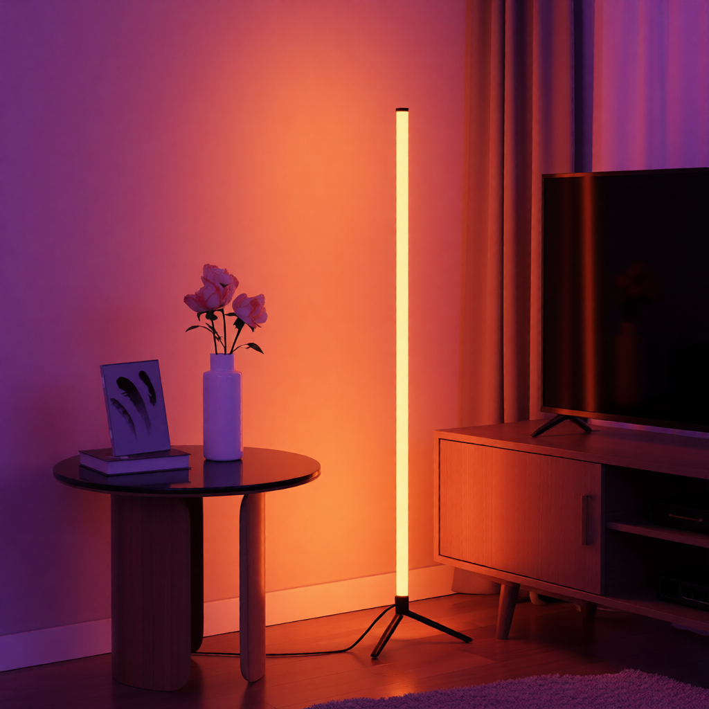 Vertical RGB Floor Lamp