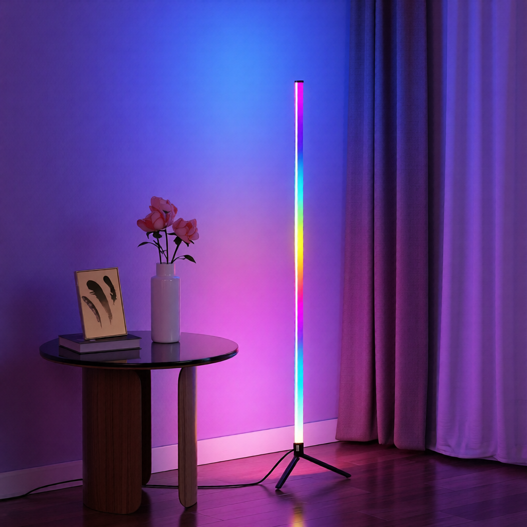 Vertical RGB Floor Lamp