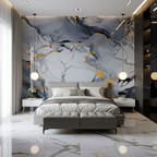 10pcs Blue PVC Wallpaper Tiles