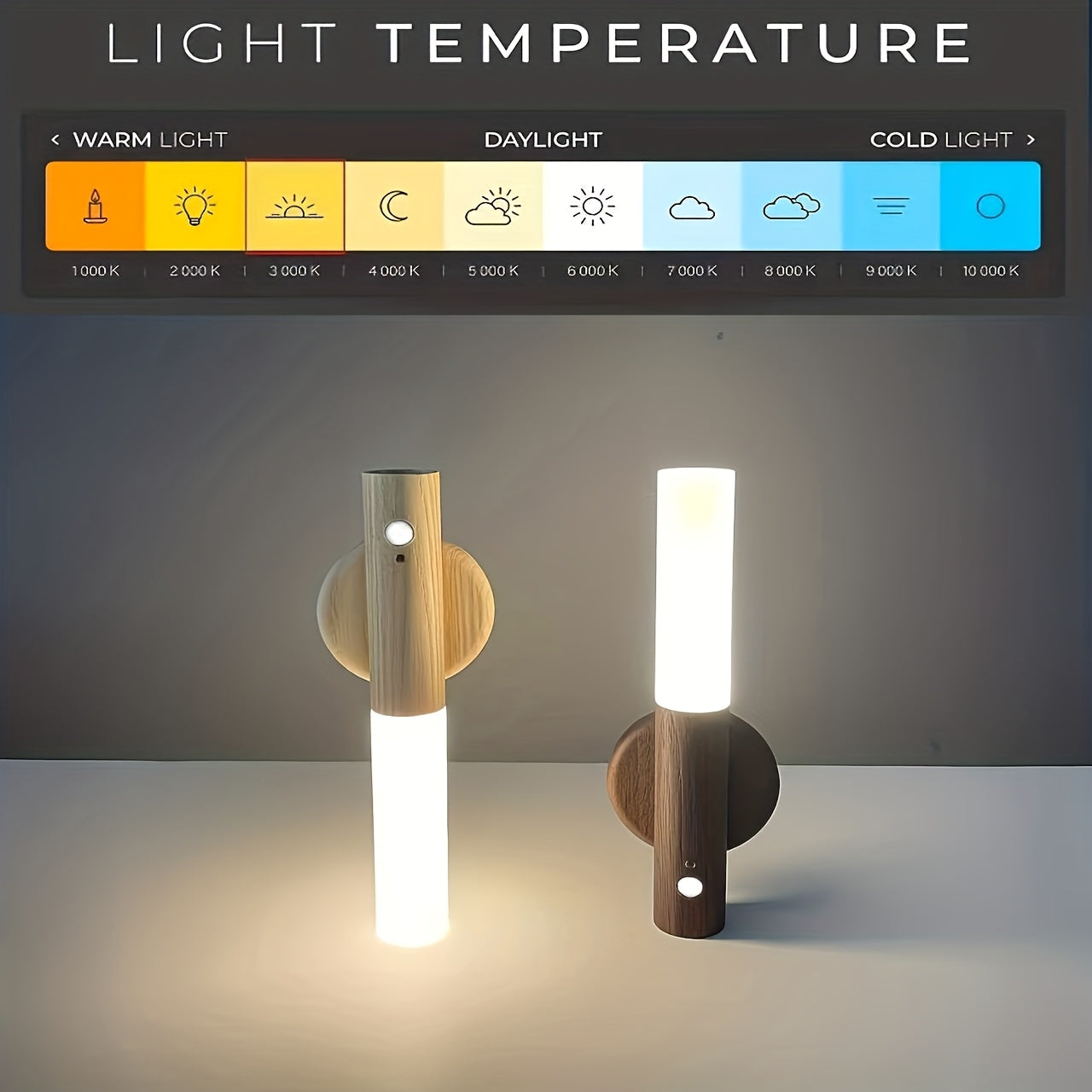 Motion Sensor Wall Lamp.