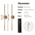 80cm Modern Rechargeable wall sconce.